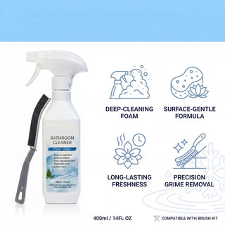 Sakerplus® Bathroom Foam Cleaner With Brush