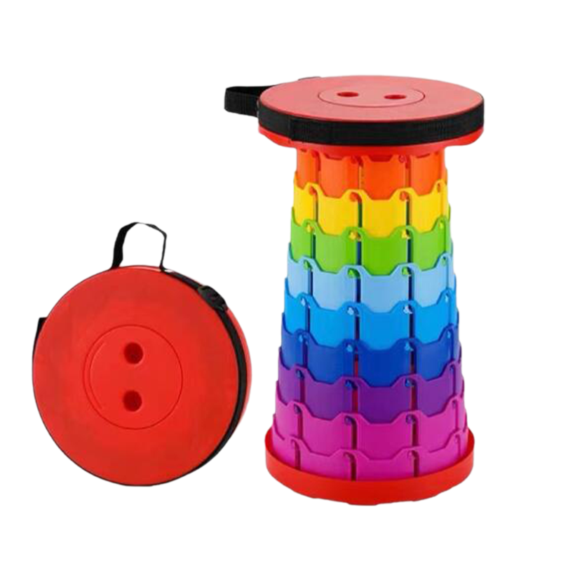 SAKER Upgraded Portable Collapsible Telescopic Stool