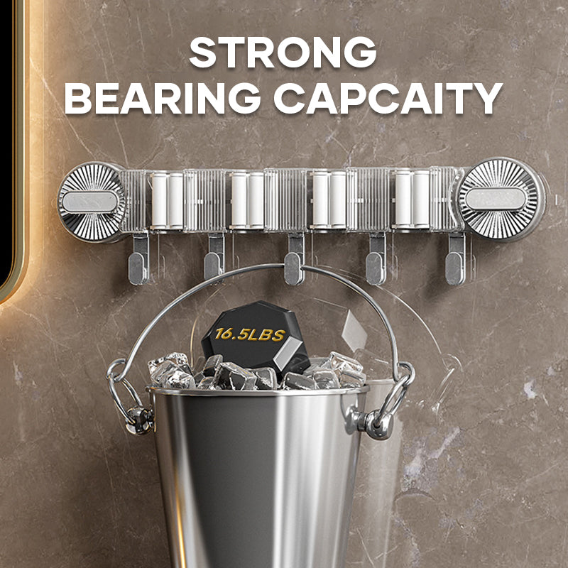 SAKER® Suction Cup Mop Clip