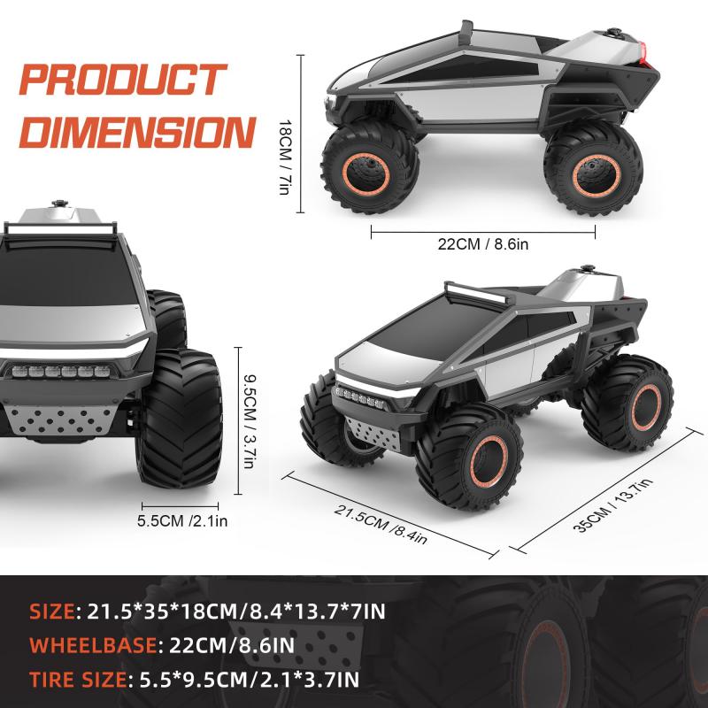 Sakerplus® Remote Control Monster Truck Toy