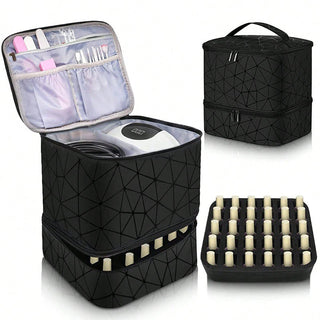 Sakerplus® Portable Nail Polish Organizer Case