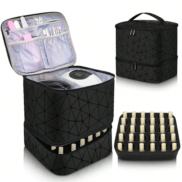 Sakerplus® Portable Nail Polish Organizer Case