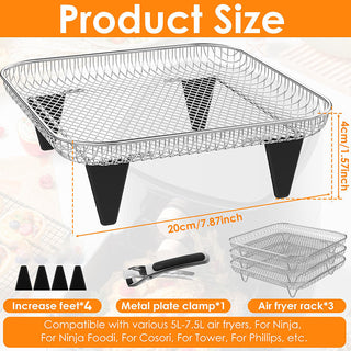 Sakerplus Air Fryer Rack