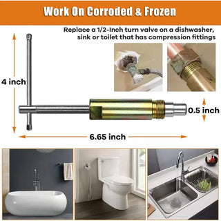 Sakerplus® Compression Sleeve Puller Pipe Tool
