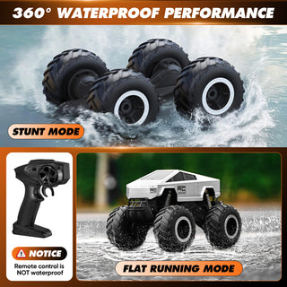 SAKER Remote Control Waterproofing Car Monster Truck Toys