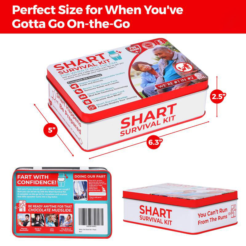 Sakerplus® Funny Shart Survival Prank Kit