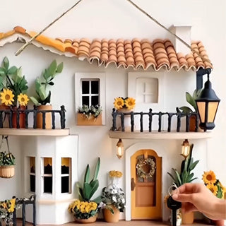 Sakerplus® Sunflower Cottage Wooden Key Holder