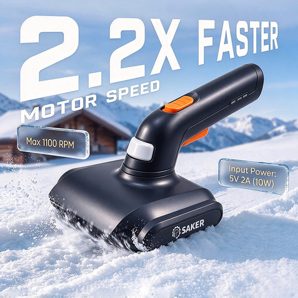 Saker® Cordless Winter Car Windshield Ice Scraper