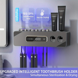 Sakerplus Toothbrush Holder for Bathrooms