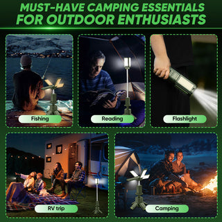 SakerPlus Retractable Windproof Camping Lantern