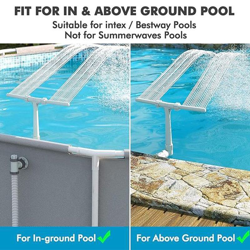 Sakerplus Dual Spray Pool Fountain Cooler