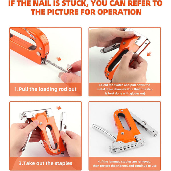 Sakerplus® Staple Gun Kit With Remover