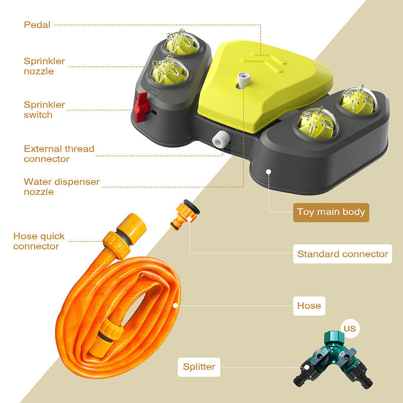 Sakerplus Outdoor Dog Water Dispenser