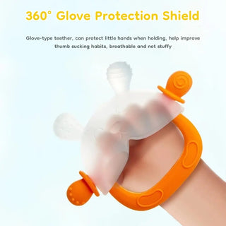 Sakerplus® Teething Mittens for Safe Baby Exploration
