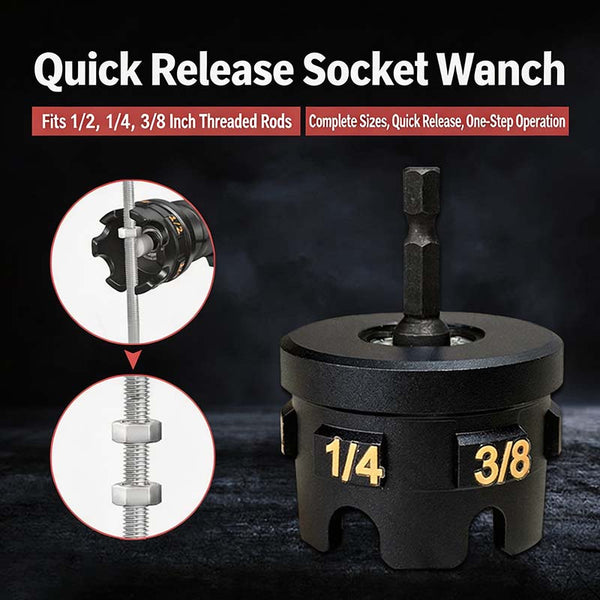 Sakerplus® Threaded Rod Nut Runner Attachment