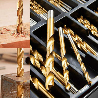 SAKER 99pcs High Speed Steel Drill Bit Set