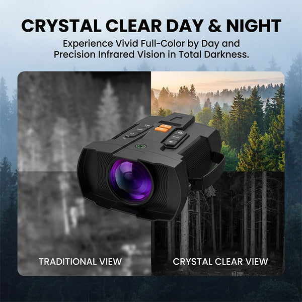 Sakerplus® 4K Infrared Night Vision Binoculars Recorder