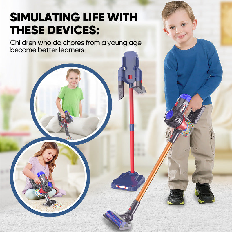 Sakerplus 4 In 1 Kids Toy Vacuum