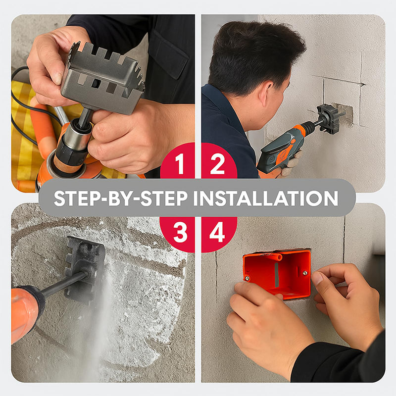 Sakerplus Square Hole Cutter