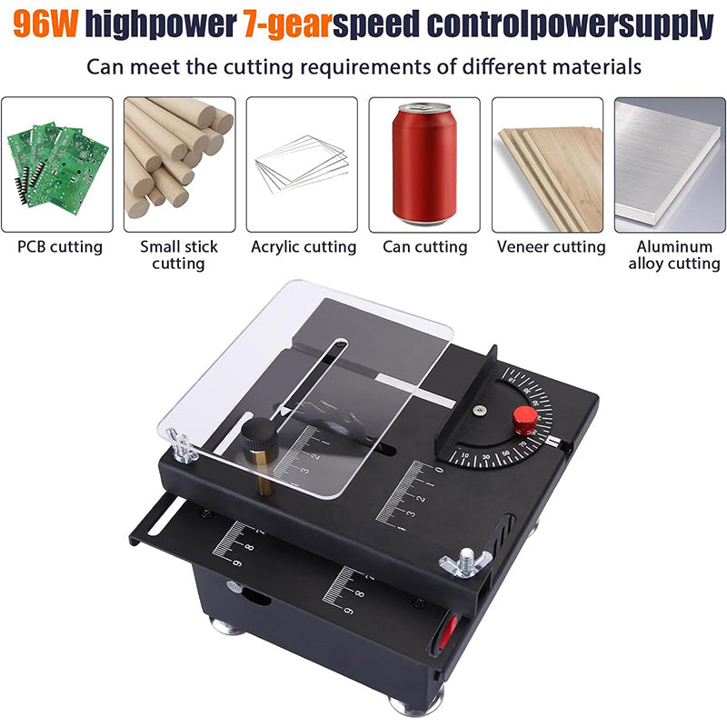 SAKER® Mini MultiFunctional Table Saw sakerplusuk