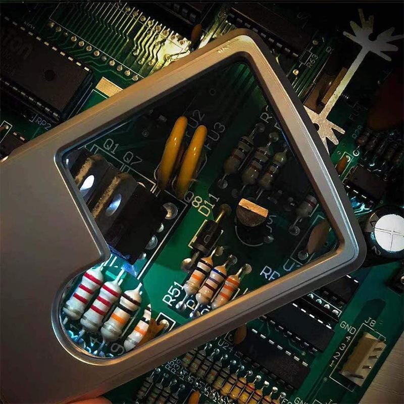 SAKER LED Card Type Magnifier for Reading