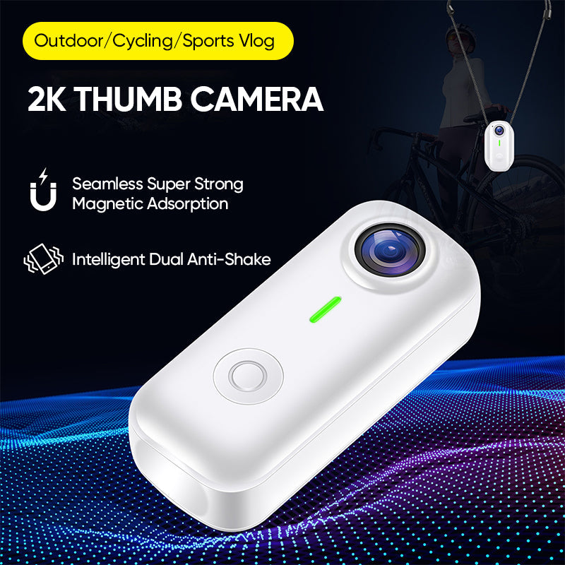 Sakerplus® Magnetic Waterproof Sport Action Camera