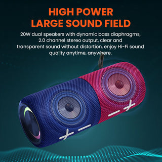 Sakerplus Magnetic Dual Splittable Bluetooth Speaker