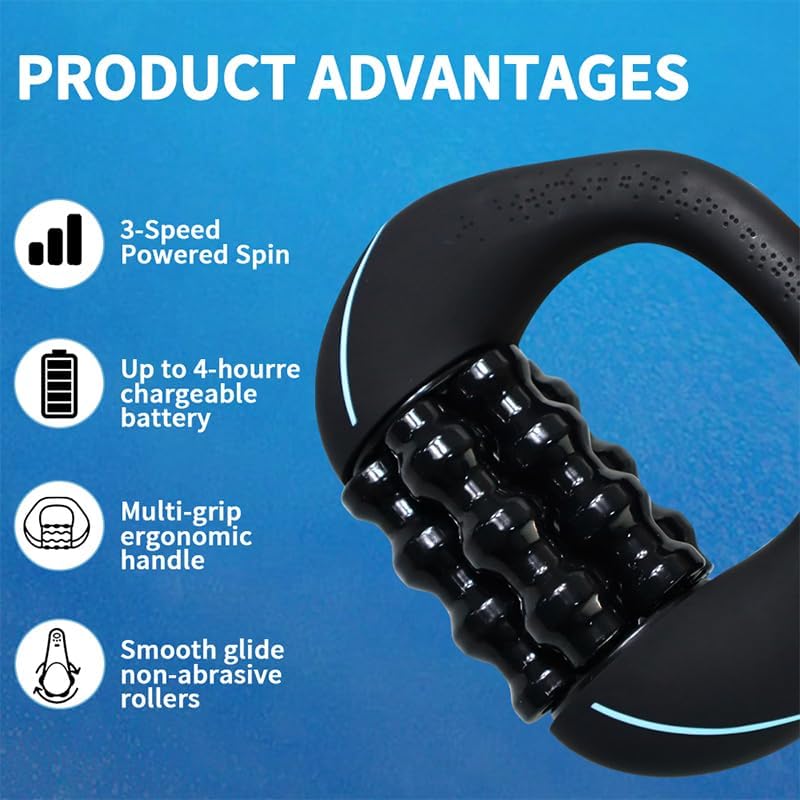 Sakerplus® Mini Rolling Percussive Body Massager