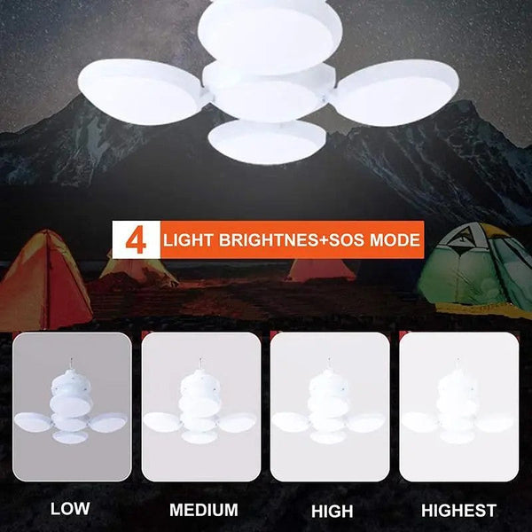 Sakerplus® Rechargeable Camping Lantern with Hook