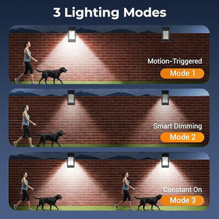 Sakerplus® Solar Clip Light with Motion Sensor
