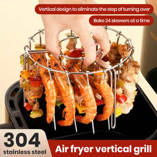 Sakerplus Stainless Steel Vertical Skewer Rack