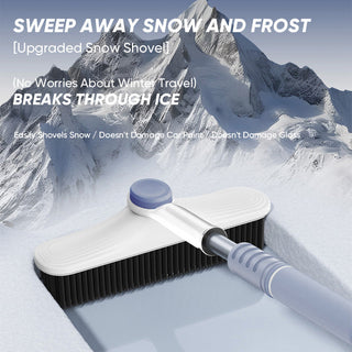 Sakerplus® 2-in-1 Snow Brush and Ice Scraper