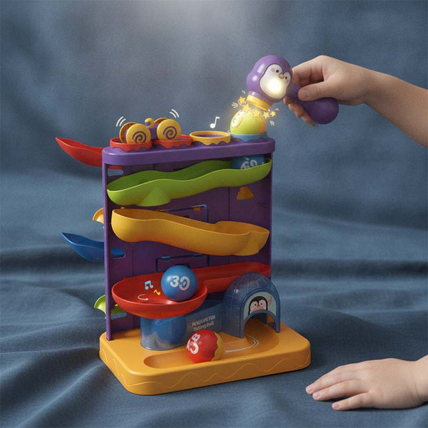 Sakerplus® Interactive Penguin Ball Track Toy