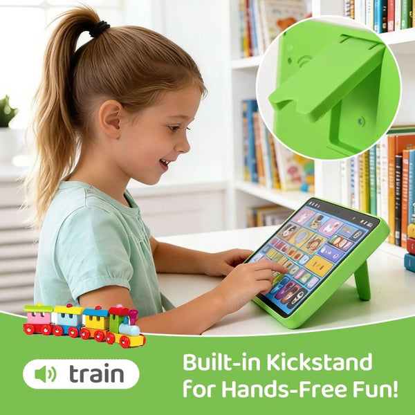 Sakerplus® Trilingual Interactive Learning Tablet Toy For Toddlers