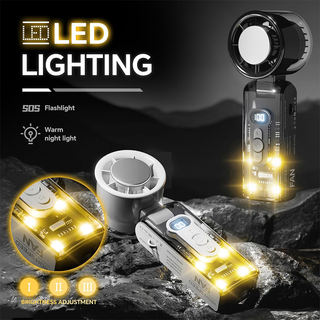 Sakerplus Turbo Handheld Foldable Mini Fan