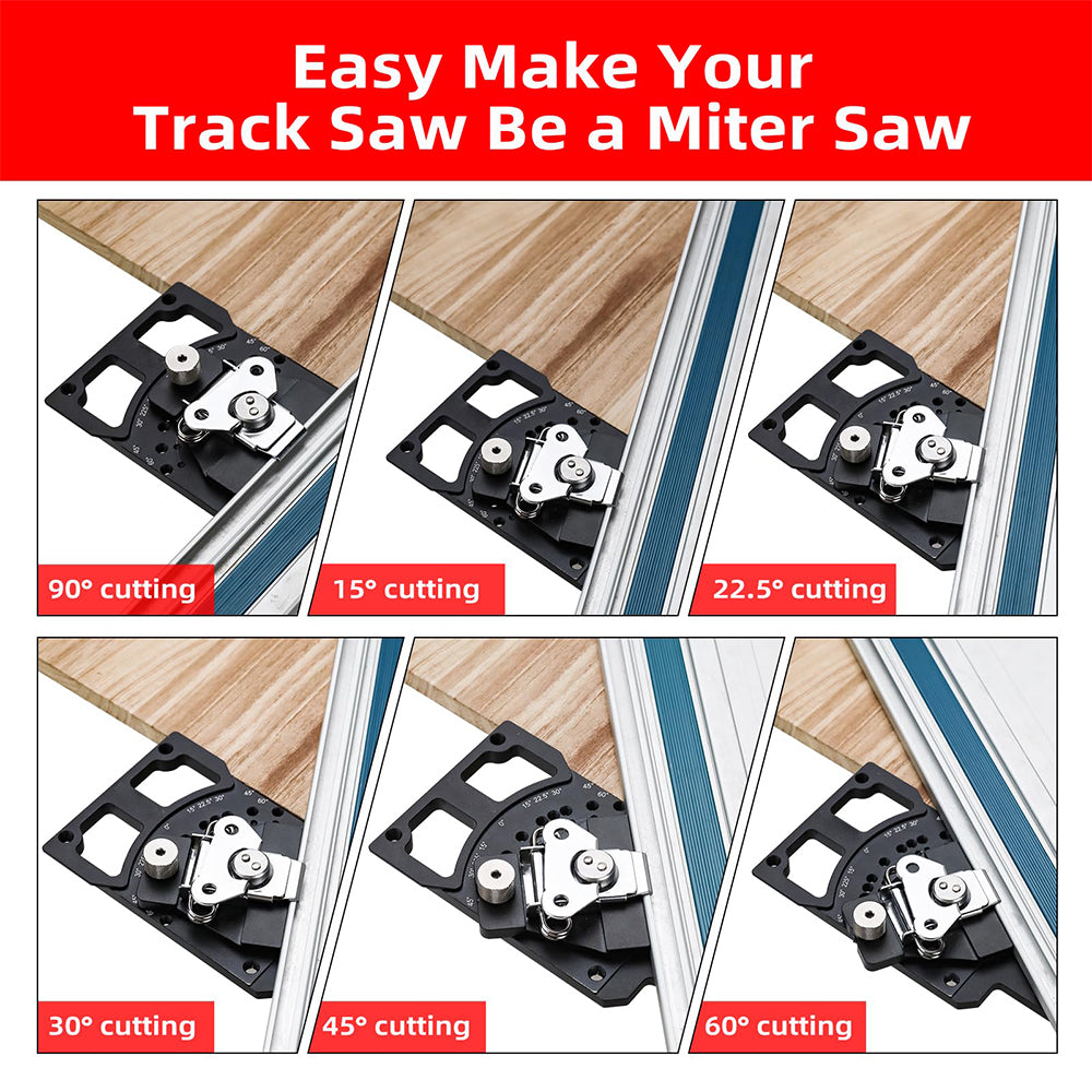 Sakerplus Adjustable Angle Track Saw Guide