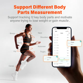 Sakerplus Bluetooth Smart Body Tape Measure