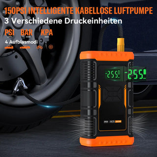 Sakerplus® Compact Car Jump Starter With Air Compressor