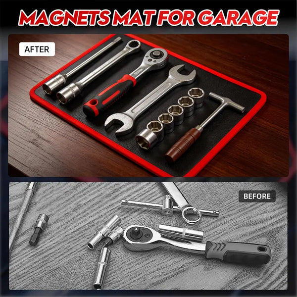 Sakerplus® Flexible Magnetic Tool Tray Set