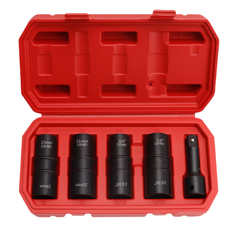 Sakerplus Flip Socket Set for Lug Nuts