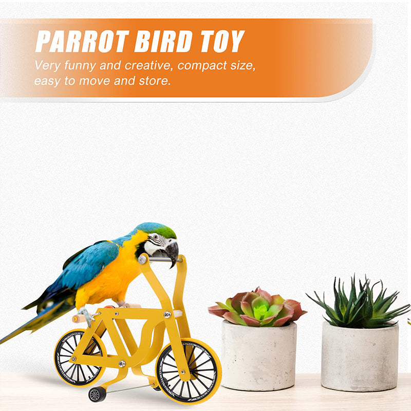 Sakerplus Interactive Parrot Bike Training Toy
