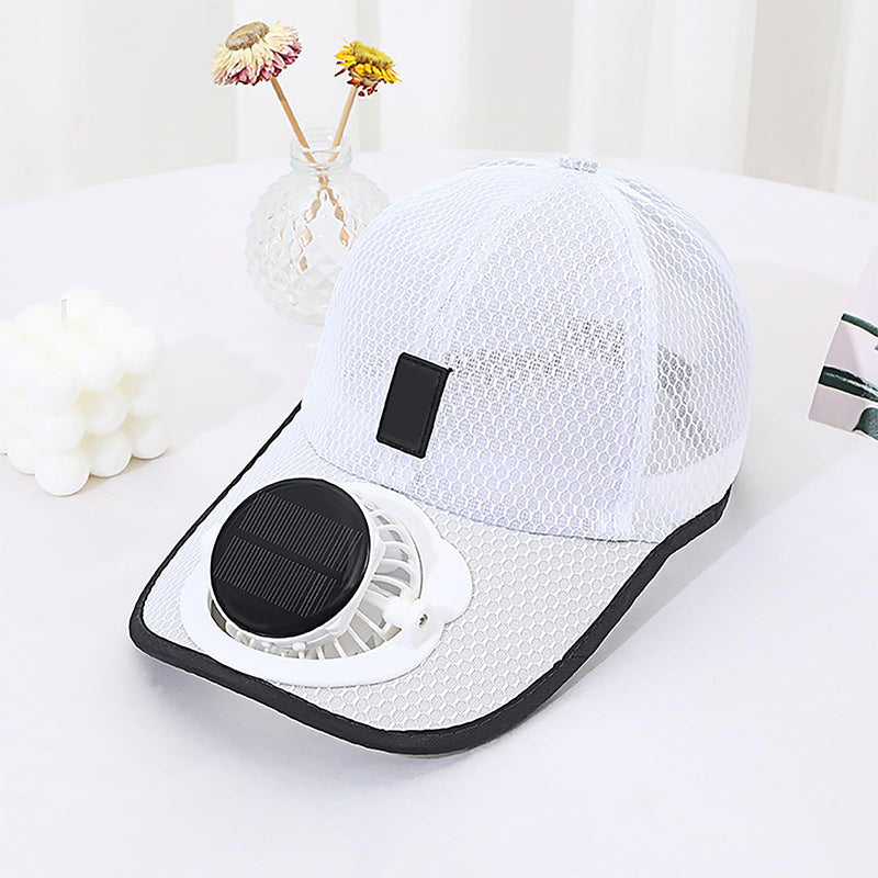 Sakerplus Solar Powered Cooling Fan Cap