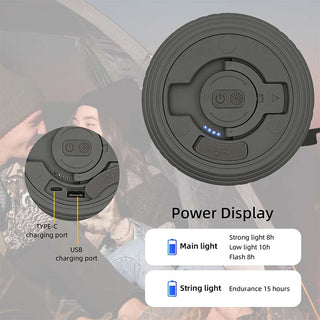 SAKER Camping String Lights