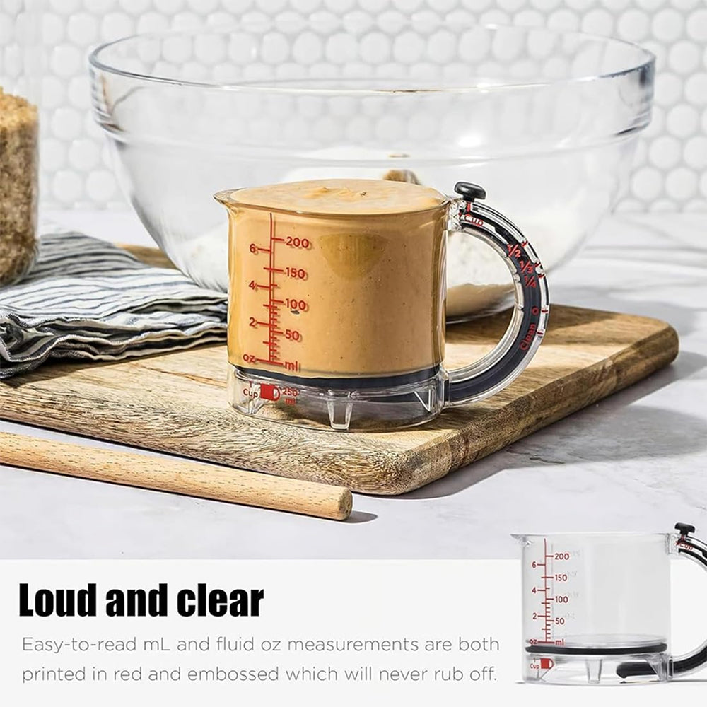 Sakerplus Adjustable Multi-Functional Measuring Cup