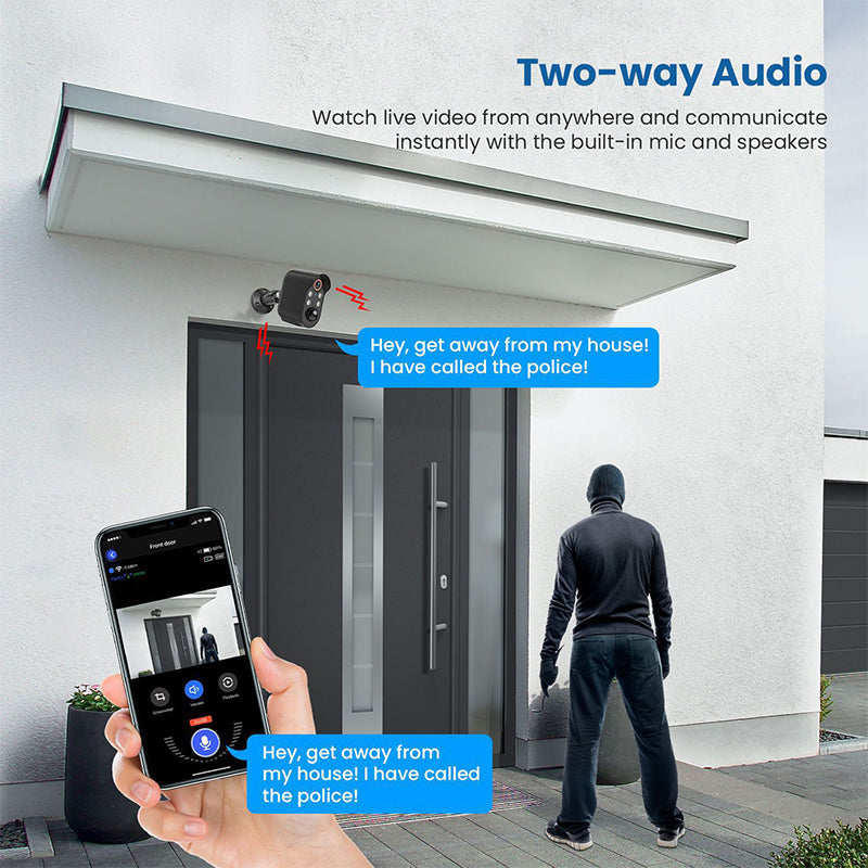 Sakerplus 1080P Wireless Security Camera