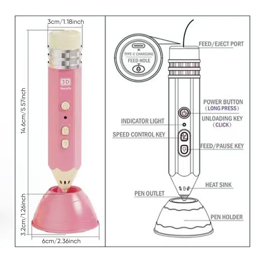 Sakerplus Advanced 3D Printing Pen Kit