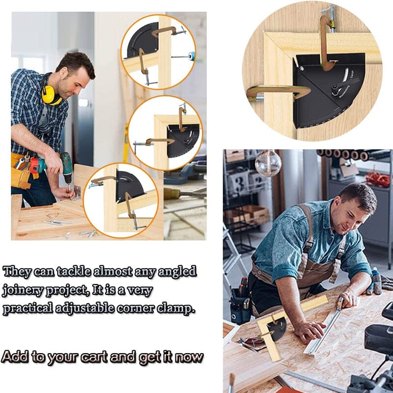 SAKER® Adjustable Corner Clamping