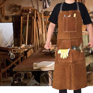 Saker Fireproof cowhide apron