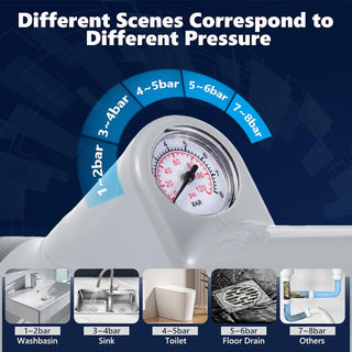 Sakerplus High Pressure Air Toilet Plunger