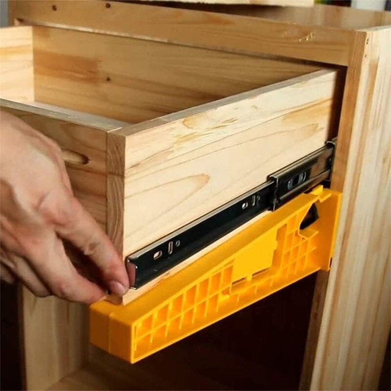 SAKER® 2 Piece Drawer Rail Installation Device